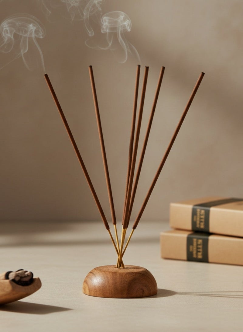 جراند بخور جراند فلورا – ١٢ عود | ٤ روائح فاخرة (عنبر، عود شرقي، مسك، صندل) - Image 2